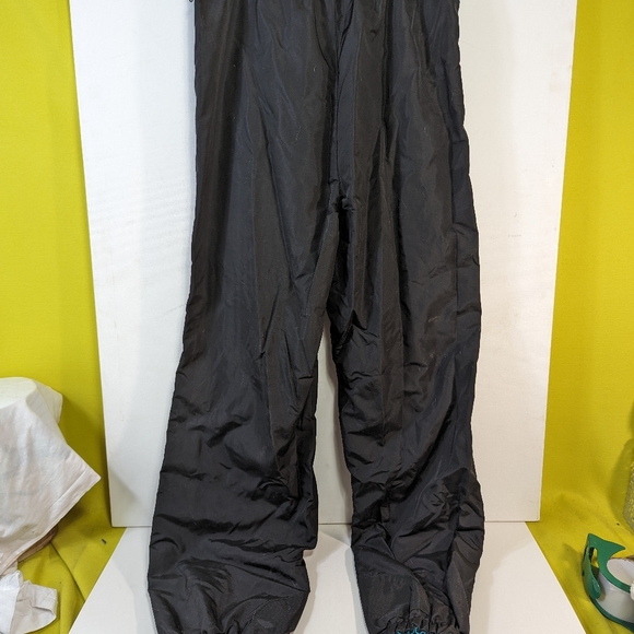 Mens Columbia Sportswear Snow Ski Pants Size XL Black F3 SM 8420 Zipper Legs - Picture 5 of 9